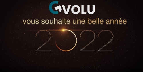 GVOLU vous souhaite une belle année 2022